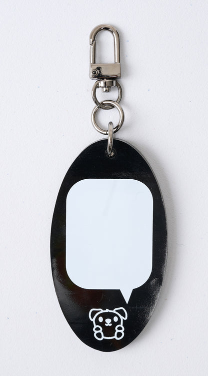 P. BLOCK Character Braille Keyfob