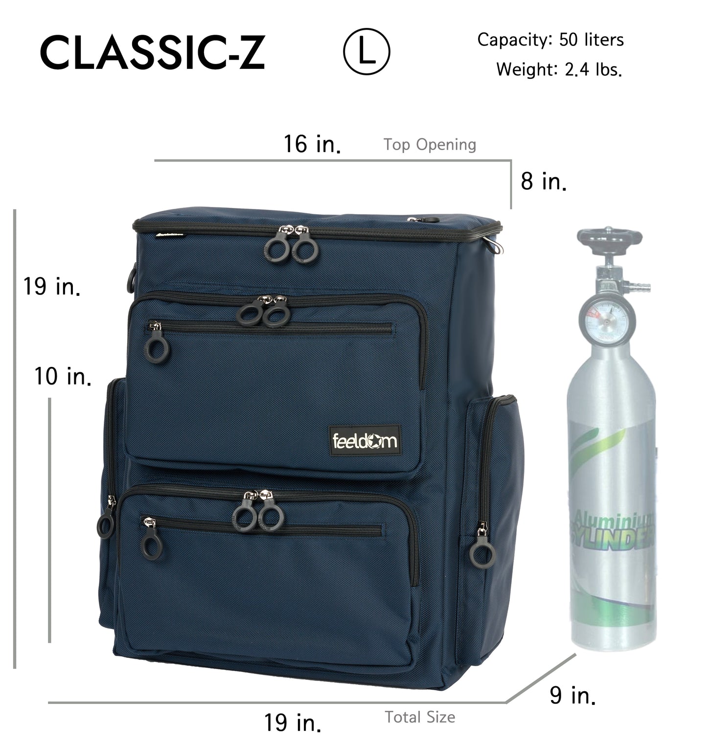 CLASSIC - Z Series - LARGE Essential Wheelchair Bag