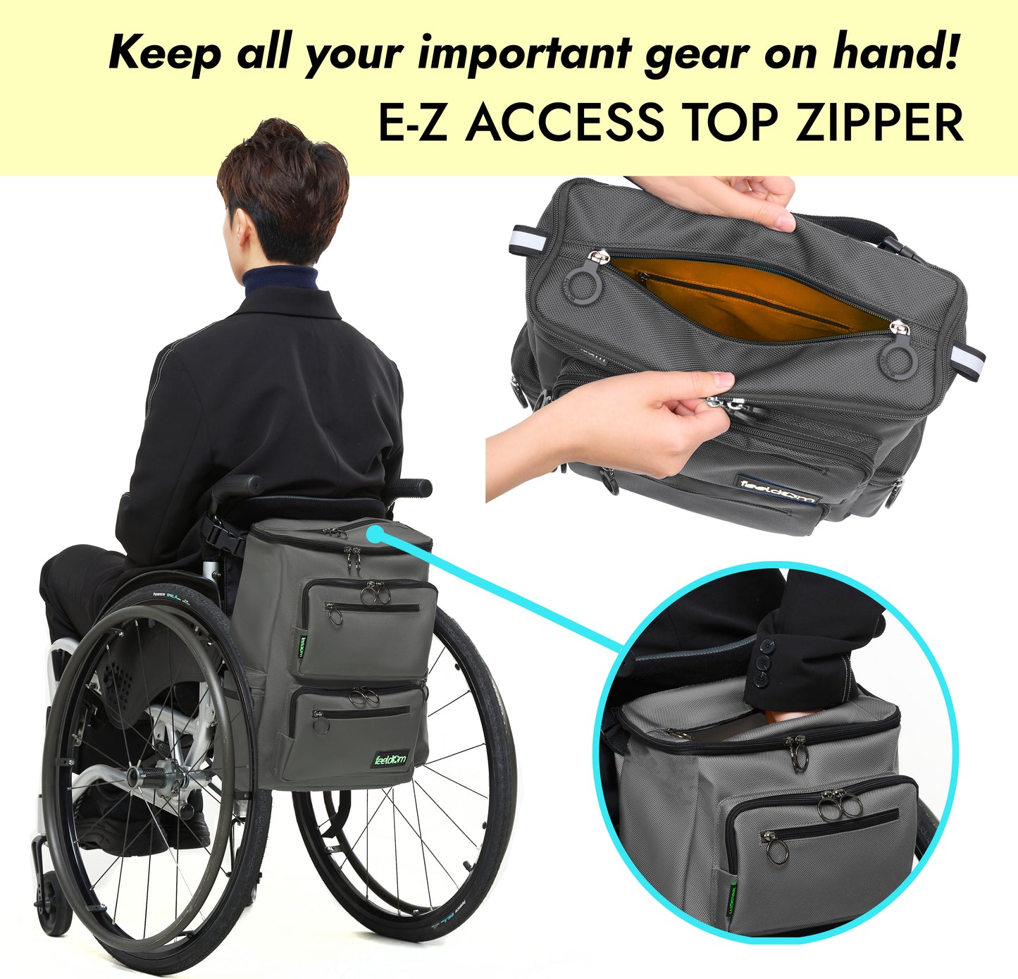 CLASSIC Wheelchair Bag - MEDIUM