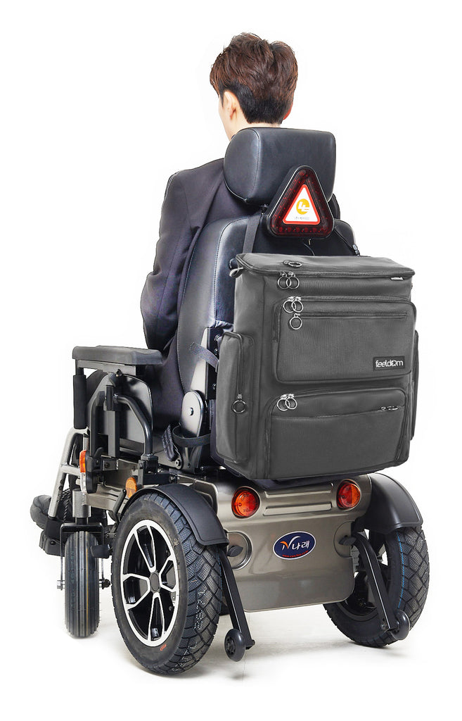 Extra Large Saddle Bag for Power Wheelchairs and Mobility Scooters